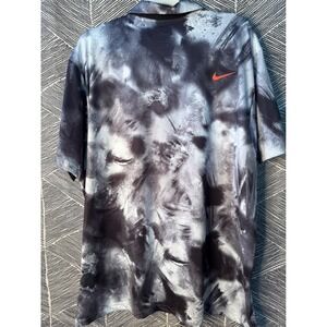 Nike Dri-FIT Mens XL Golf Polo Shirt Abstract Print FD5935-010 NWT‎ Extra Large